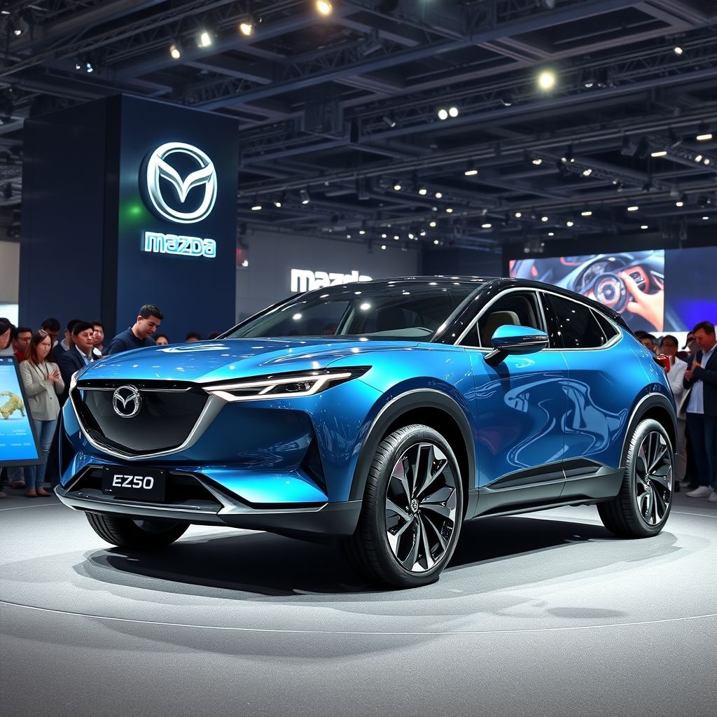 มหกรรมรถยนต์ Shanghai Auto Show 2025 เผยโฉม Mazda EZ60 SUV ไฟฟ้าสุดล้ำ
